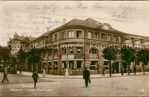 AK / Ansichtskarte Dresden Weisser Hirsch Parkhotel Kat. Dresden Elbe