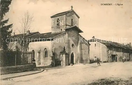 AK / Ansichtskarte Domremy la Pucelle Vosges Eglise Kat. Domremy la Pucelle