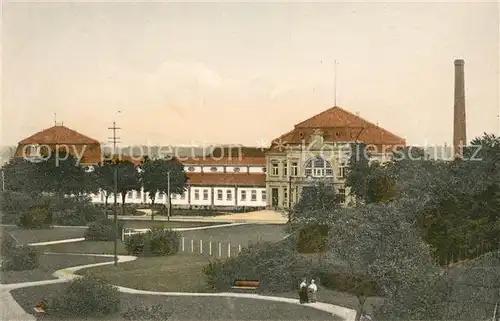 AK / Ansichtskarte Bad Rothenfelde Neues Badehaus vom alten Gradierwerk aus gesehen Kat. Bad Rothenfelde