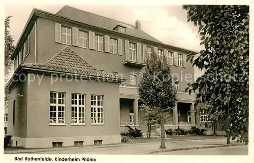 AK / Ansichtskarte Bad Rothenfelde Kinderheim Phoenix Kurort am Teutoburger Wald Kat. Bad Rothenfelde