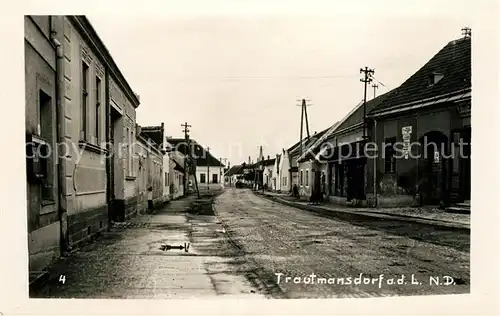 AK / Ansichtskarte Trautmannsdorf Leitha Dorfstrasse Kat. Trautmannsdorf an der Leitha