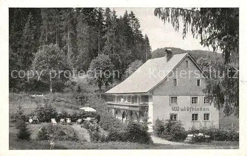 AK / Ansichtskarte Lenzkirch Haus Waldfrieden Kat. Lenzkirch