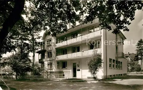 AK / Ansichtskarte Bad Duerrheim Augensanatorium Messmer Kat. Bad Duerrheim