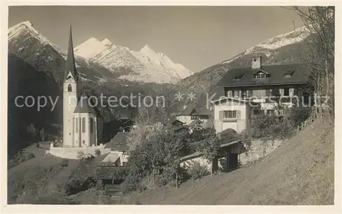 AK / Ansichtskarte Heiligenblut Kaernten Wallfahrtskirche Kat. Heiligenblut