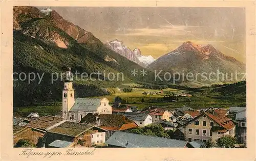 AK / Ansichtskarte Fulpmes Tirol mit Pinnistal Kat. Fulpmes
