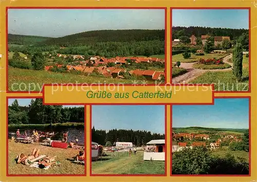 AK / Ansichtskarte Catterfeld Altenbergen Campingplatz Paulfeld Kat. Leinatal