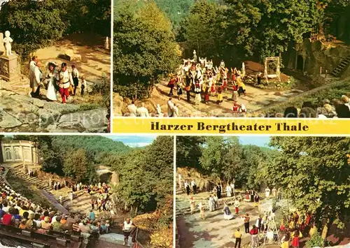 AK / Ansichtskarte Thale Harz Harzer Bergtheater Kat. Thale