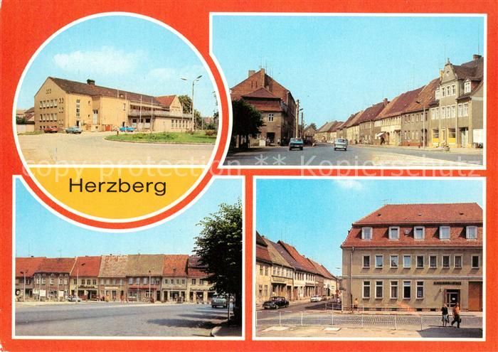 AK / Ansichtskarte Herzberg Elster Anhalter Strasse