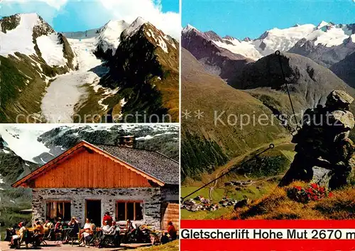 AK / Ansichtskarte Obergurgl Soelden Tirol Hohe Mut Kat. Soelden oetztal