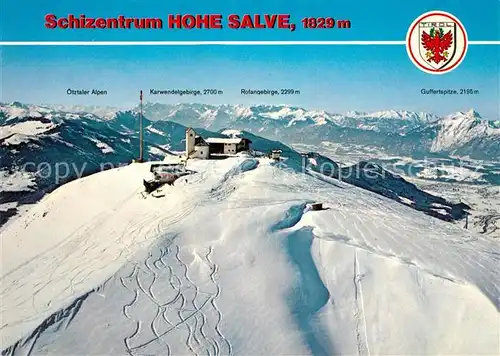 AK / Ansichtskarte Hohe Salve Skigebiet Winteraufnahme Kat. Hopfgarten im Brixental
