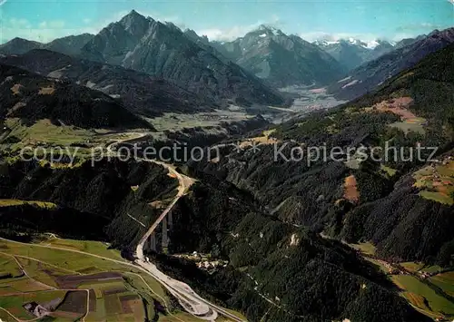 AK / Ansichtskarte Innsbruck Europabruecke Fliegeraufnahme Kat. Innsbruck