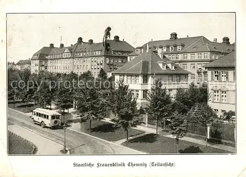 AK / Ansichtskarte Chemnitz Staatl Frauenklinik Kat. Chemnitz