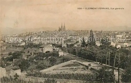 AK / Ansichtskarte Clermont Ferrand Puy de Dome Vue generale Kat. Clermont Ferrand