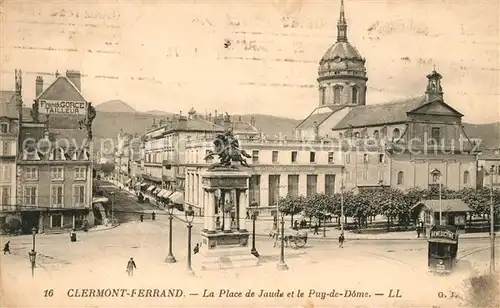 AK / Ansichtskarte Clermont Ferrand Puy de Dome La Place de Jaude Kat. Clermont Ferrand