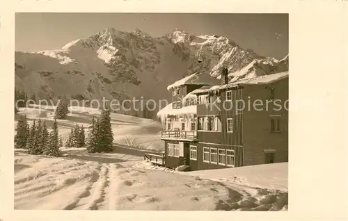 AK / Ansichtskarte Schroecken Vorarlberg Koerberseehotel Kat. Schroecken