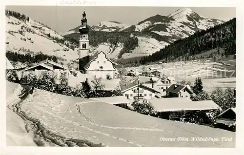 AK / Ansichtskarte Wildschoenau Tirol mit Kirche und Hohe Salve