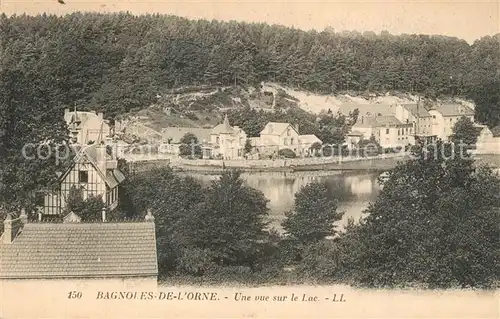 AK / Ansichtskarte Bagnoles de l Orne Une vue sur le Lac Kat. Bagnoles de l Orne