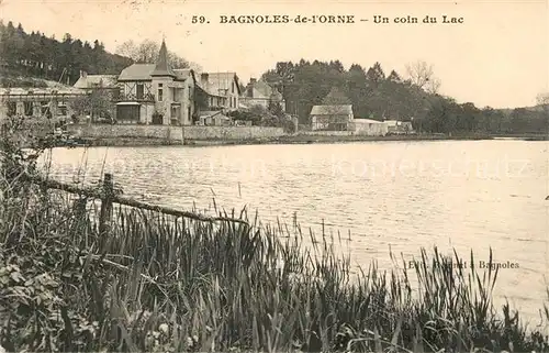 AK / Ansichtskarte Bagnoles de l Orne Un coin du Lac Kat. Bagnoles de l Orne