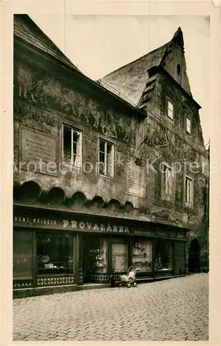 AK / Ansichtskarte Tabor Suedboehmen Geschaeftshaus Kat. Tabor