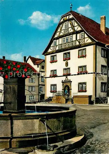 AK / Ansichtskarte Rotenburg Fulda Rathaus Kump Kat. Rotenburg a.d. Fulda