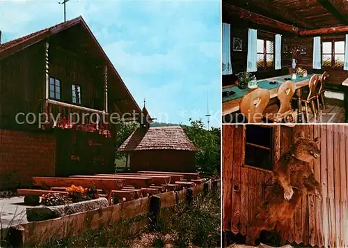 AK / Ansichtskarte Lindberg Regen Bauernhaus Museum Lindberg Wirtshaus zur Baeren Hoehle Kat. Lindberg