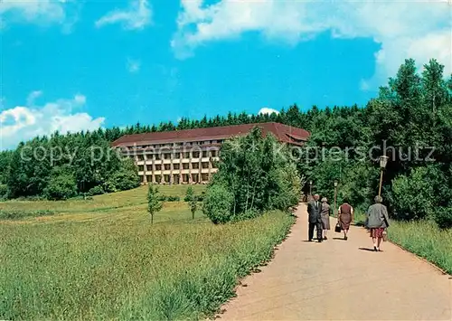 AK / Ansichtskarte Bad Brambach Julius Fucik Haus Kat. Bad Brambach