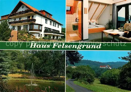 AK / Ansichtskarte Wommelshausen Haus Felsengrund Kat. Bad Endbach