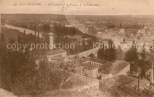 AK / Ansichtskarte Angouleme St. Cybard et la Vallee de la Charente Kat. Angouleme