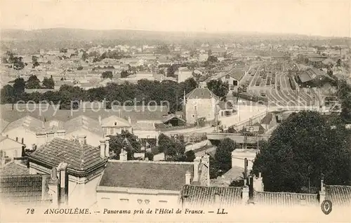 AK / Ansichtskarte Angouleme Pris de l`Hotel de France Kat. Angouleme