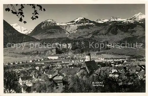 AK / Ansichtskarte Bludenz Vorarlberg Panorama Kat. Bludenz