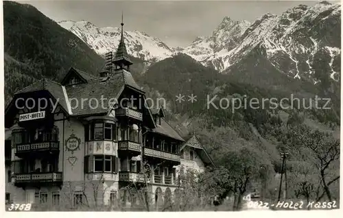 AK / Ansichtskarte Oetz Hotel Kassl Kat. Oetz