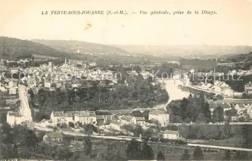 AK / Ansichtskarte La Ferte sous Jouarre Vue generale prise de la Dhuys Kat. La Ferte sous Jouarre