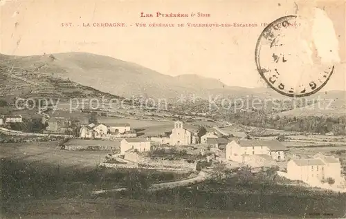 AK / Ansichtskarte Cerdagne Region Vue generale de Villeneuve des Escaldus Kat. Cerdanya