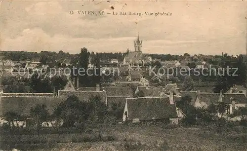 AK / Ansichtskarte Valencay Le Bas Bourg Vue generale Kat. Valencay