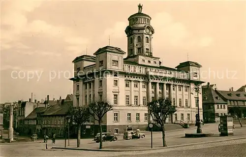 AK / Ansichtskarte Zeulenroda Triebes Rathaus Kat. Zeulenroda Triebes