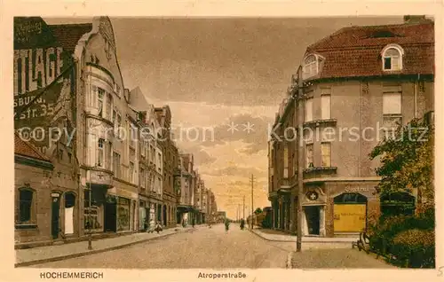 AK / Ansichtskarte Hochemmerich Atroperstrasse Kat. Duisburg