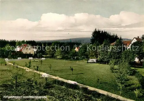 AK / Ansichtskarte Hochwaldhausen Ilbeshausen Gasthaus Schoenen Aussicht Kat. Grebenhain