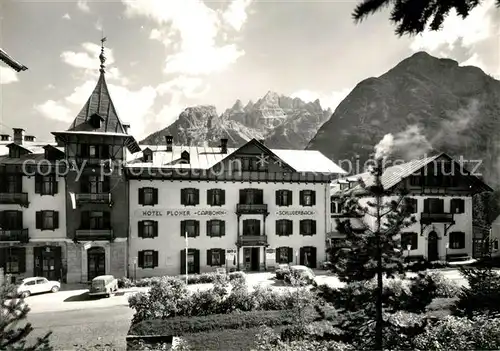 AK / Ansichtskarte Carbonin Schluderbach Hotel Ploner Cristallo