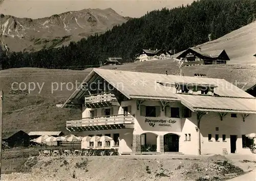 AK / Ansichtskarte Baad Mittelberg Kleinwalsertal Alpengasthof Cafe Puehringer Kat. Mittelberg