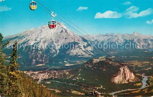 AK / Ansichtskarte Seilbahn Banff Bow Valley Gondola Lift  Kat. Bahnen