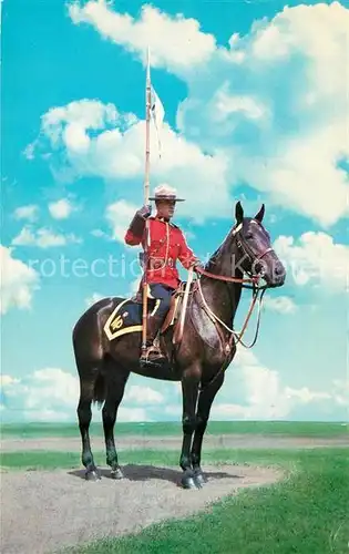 AK / Ansichtskarte Polizei Royal Canadian Mounted Police  Kat. Polizei