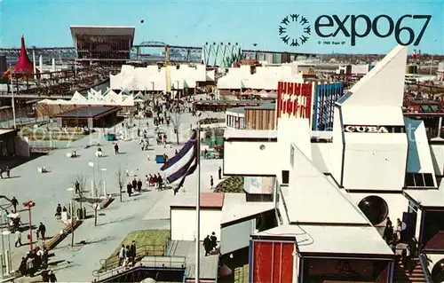 AK / Ansichtskarte Exposition Universelle Internationale Montreal 1967 Ile Notre Dame 