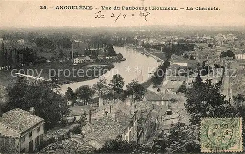 AK / Ansichtskarte Angouleme Vue du Faubourg l`Houmeau La Charente Kat. Angouleme