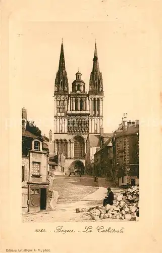 AK / Ansichtskarte Angers Cathedrale Kat. Angers