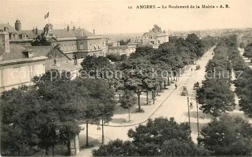 AK / Ansichtskarte Angers Boulevard de la Mairie Kat. Angers