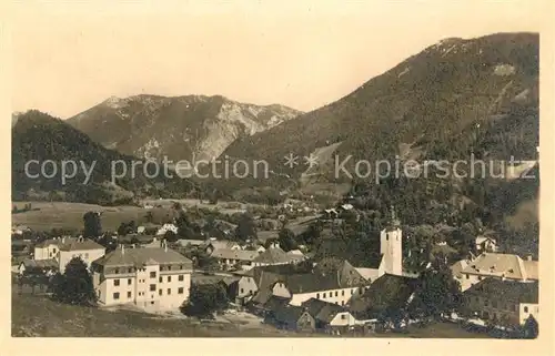 AK / Ansichtskarte Lunz See Niederoesterreich Panorama Kat. Lunz am See