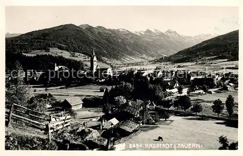 AK / Ansichtskarte Radstadt mit den Tauern Kat. Radstadt