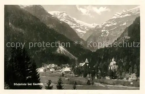 AK / Ansichtskarte Boeckstein Panorama Kat. Bad Gastein