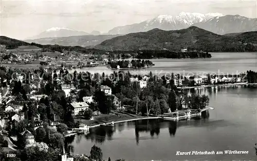 AK / Ansichtskarte Poertschach Woerthersee Panorama Kat. Poertschach Woerther See Kaernten