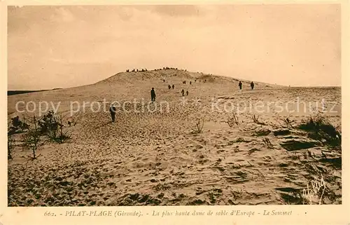 AK / Ansichtskarte Pilat Plage La plus haute dune de sable d Europe